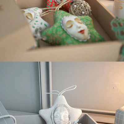 Decorative Christmas set — Ver 2