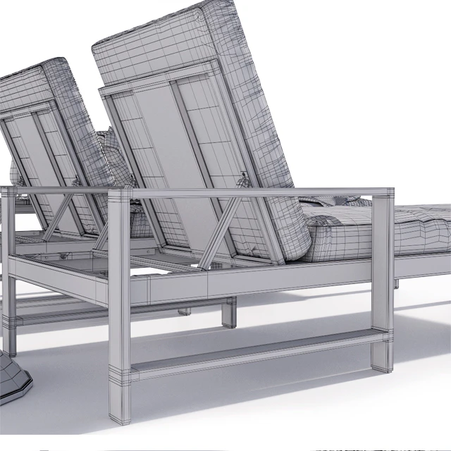 Indio Metal Outdoor Furniture Set 1 — Скачать
