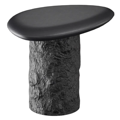 Журнальный столик Galisteo Pebble End Table (Crate and Barrel) — Вид 1