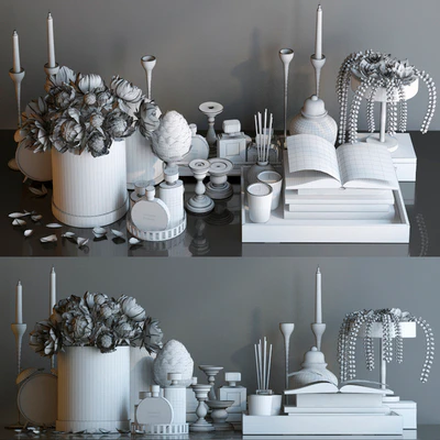 Decorative set of 4 — Ver 1