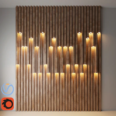 wall decorate light 2 — Ver 1