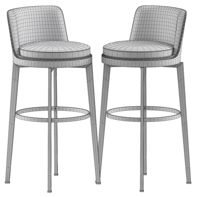 Bar stools Flexform FEEL GOOD — Descargar