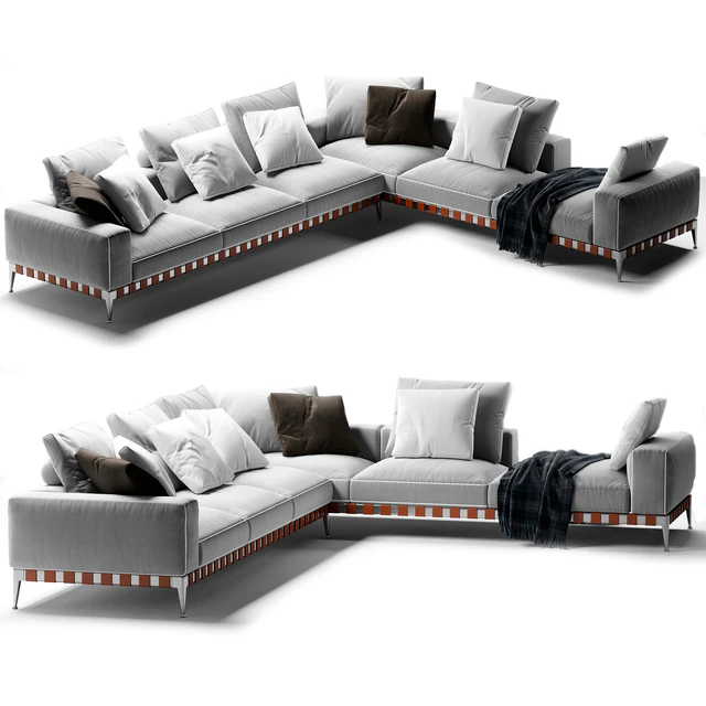 Flexform Gregory corner sofa — Descargar