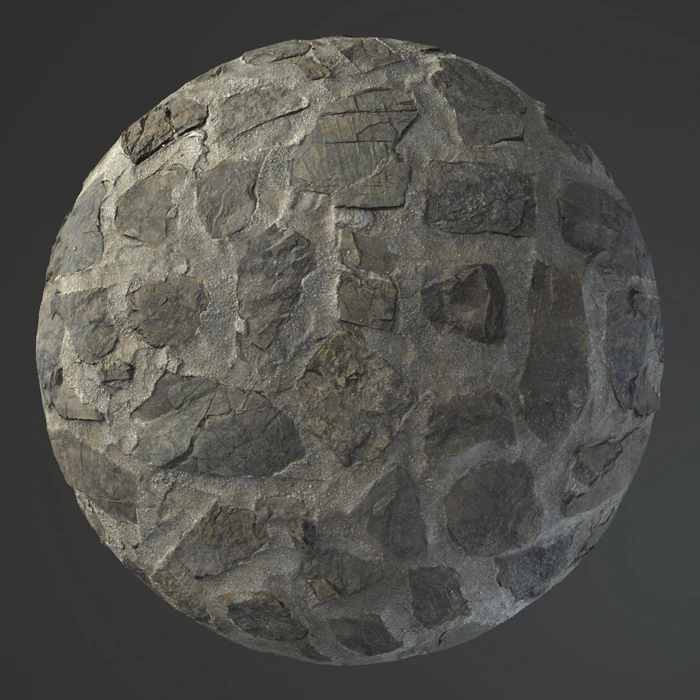 cobblestone floor 001 — Download