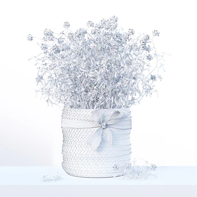 Basket with tsvetami 02 — Ver 2