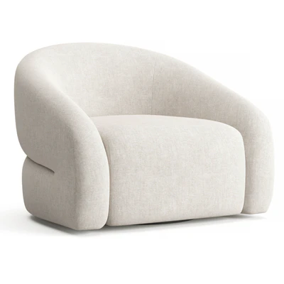 RH Sora Swivel Chair — download