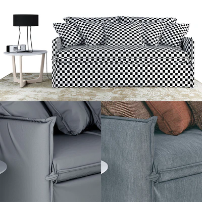 Sofa Milano bedding Clarke — Ver 3