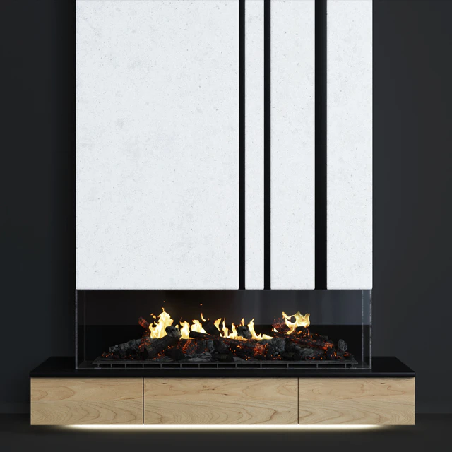 Modern fireplace 14 — Descargar