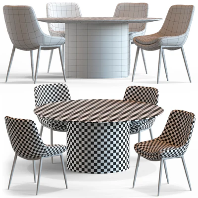 Globewest Pepper Chair and Geo Table — Ver 3