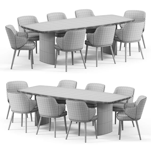 Dining Set 34 — Скачать