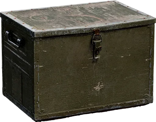 old military trunk 001 — Скачать