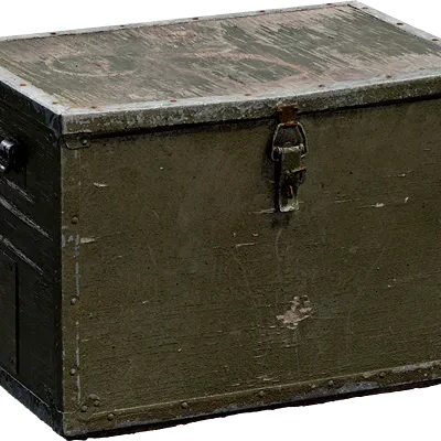 old military trunk 001 — Скачать