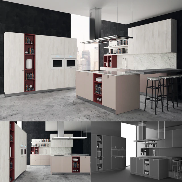 Modern kitchen — Descargar