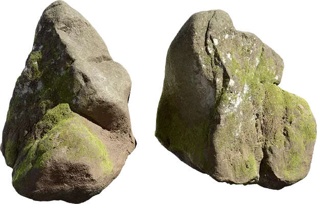 mossy boulder 001 — Скачать