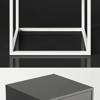 IKEA VIKHAMMER Nightstand — Ver 3