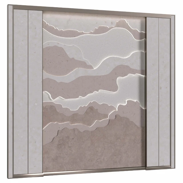 Headboard Stone wall panel — Скачать