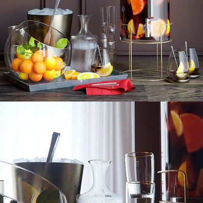 Glass drink dispenser by Crate and Barrel — View 3