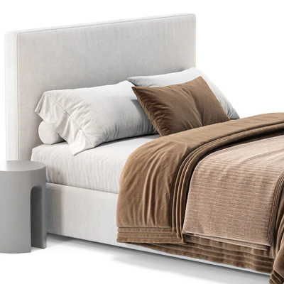 Bed Meridiani Stone Plus — Ver 3