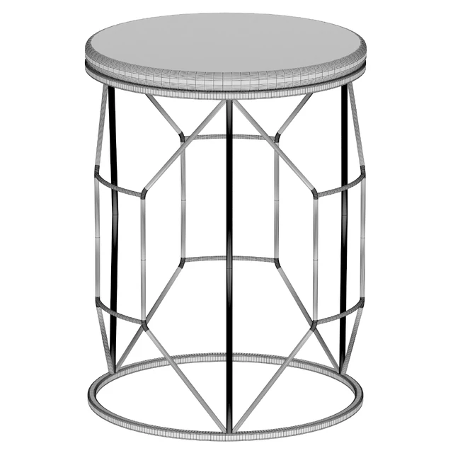 Marble and metal coffee table — Download