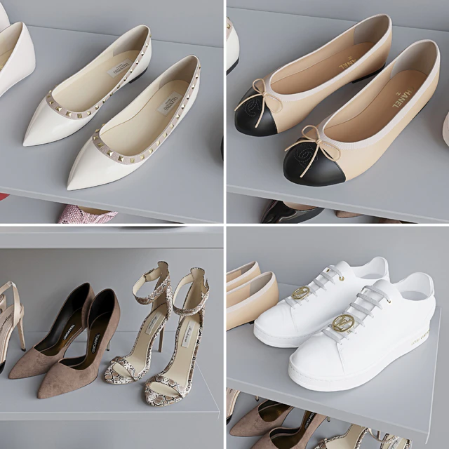 Set of women's shoes 1 — Descargar