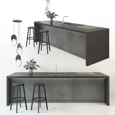 Kitchen island set — Ver 1