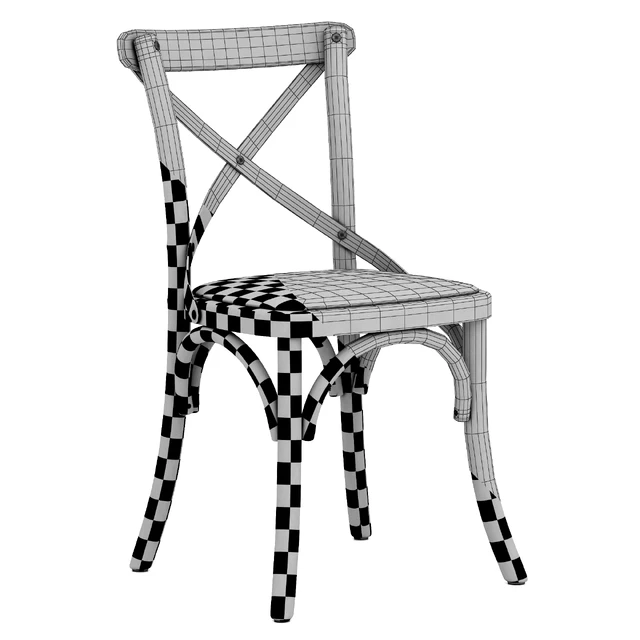 Restoration Hardware Madeleine Leather Side Chair — Скачать