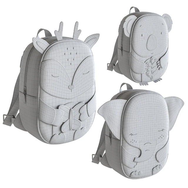 Kid's backpacks || Set 01 — Descargar