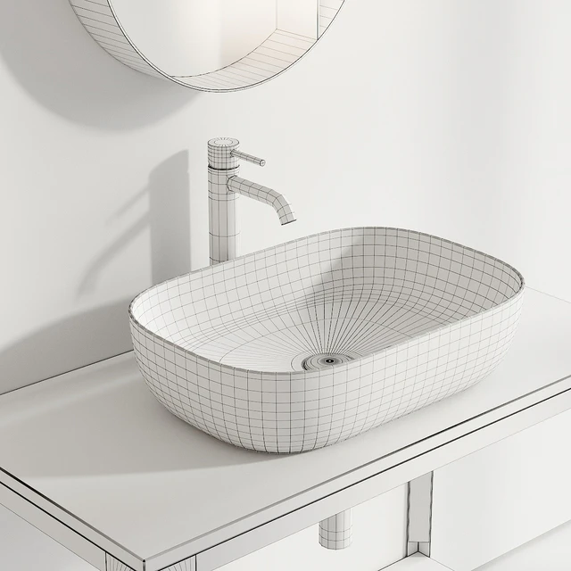 Scarabeo Ceramiche ABLE Single Vanity Unit Set 1 — Descargar