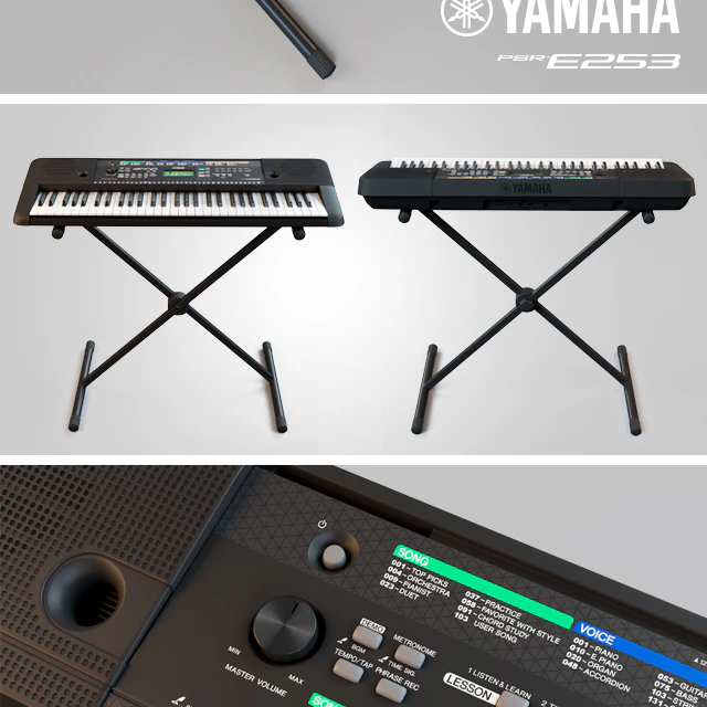 Synthesizer Yamaha PSR-E253 — Descargar