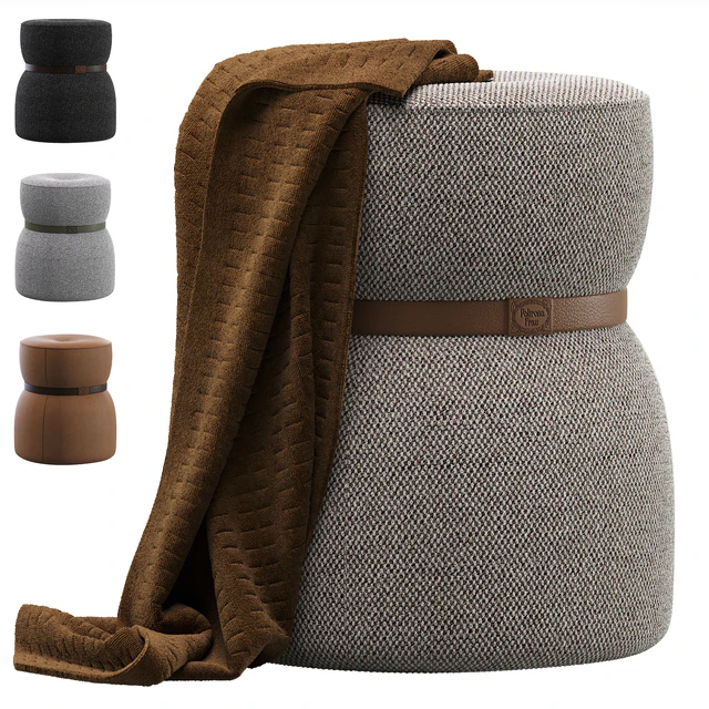 Pouf LEPLÌ by Poltrona Frau / ПУФ ЛЕПЛИ — Скачать