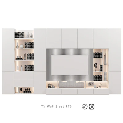 TV Wall | set 173 — Ver 3