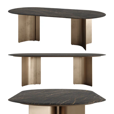 WAVE Oval Table by Marelli — Ver 1