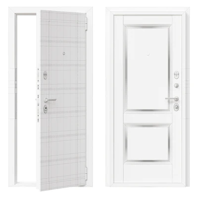 Entrance metal door Bravo 12 — Ver 2