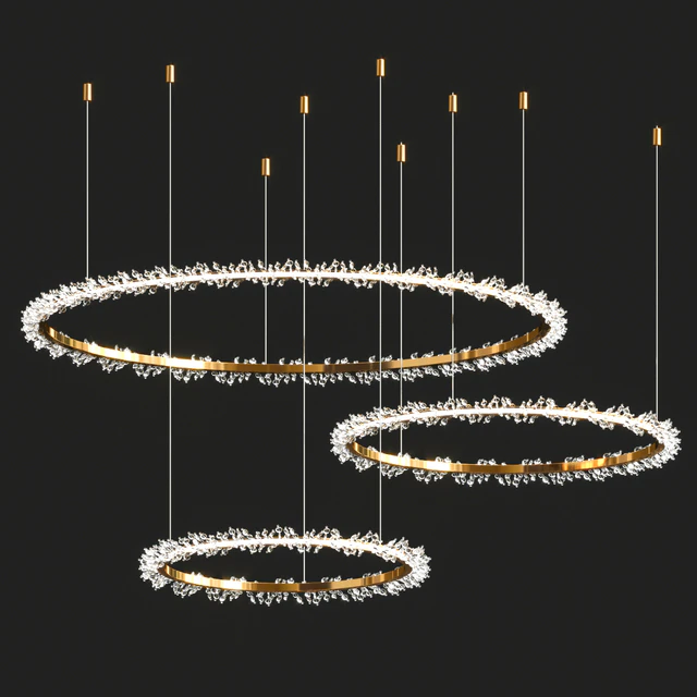 Halo Crystal Chandelier by Manooi — Скачать
