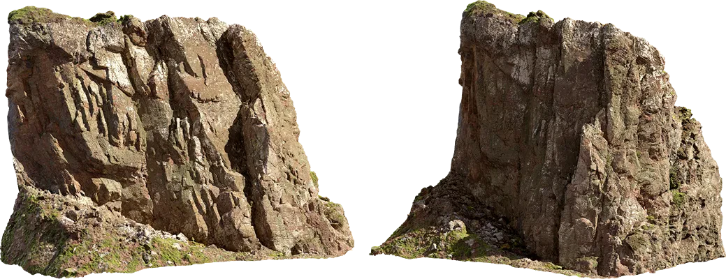 huge nordic coastal cliff 001 — Descargar