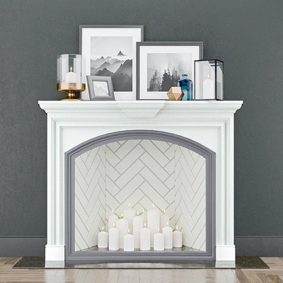Fireplace with decor — Ver 1