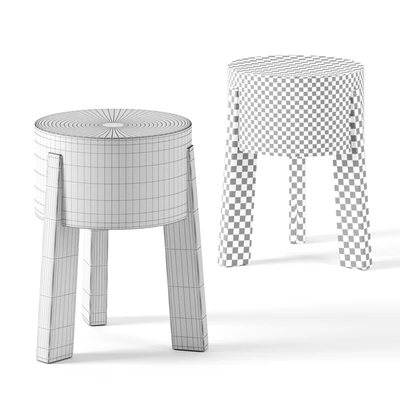 ABBATOIR TABLE STOOL by industrywest — Вид 2