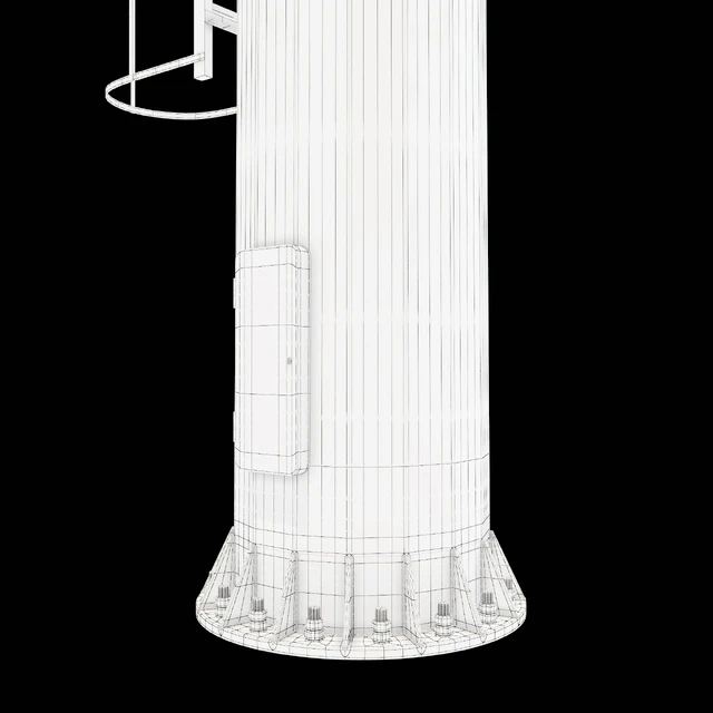 Lighting mast with stationary crown MGF-40-SR — Descargar