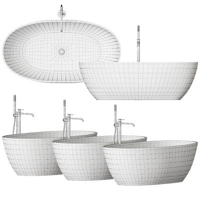 Reflex Color Bathtub by Antonio Lupi — Ver 4