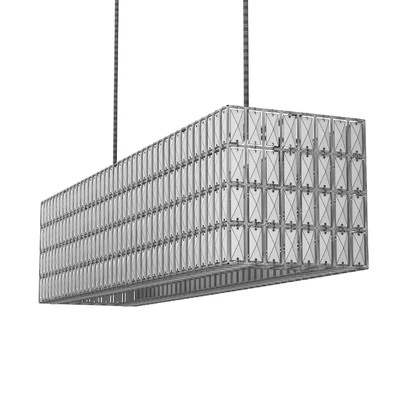 Adeline Crystal Rectangular Chandelier — Вид 3