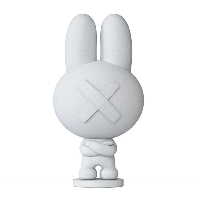 The rabbit sculpture — Скачать