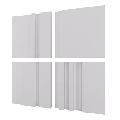 OM Gypsum 3d panel "Cepheus" — Ver 2