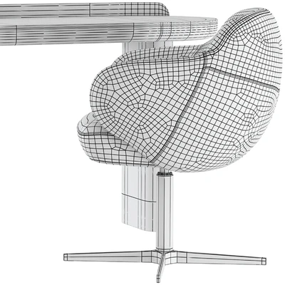 Writing desk Miniforms Jumbo and chair Cattelan Italia Bombe X — Вид 6