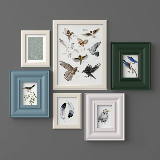 Paintings with birds — Descargar