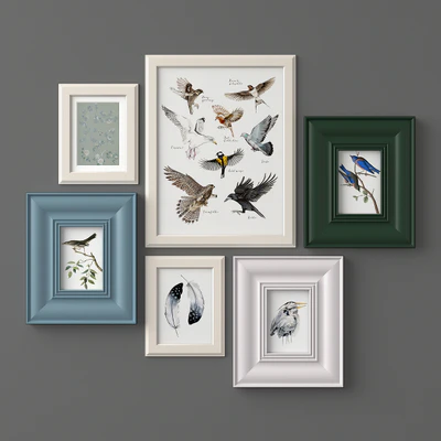 Paintings with birds — Ver 2