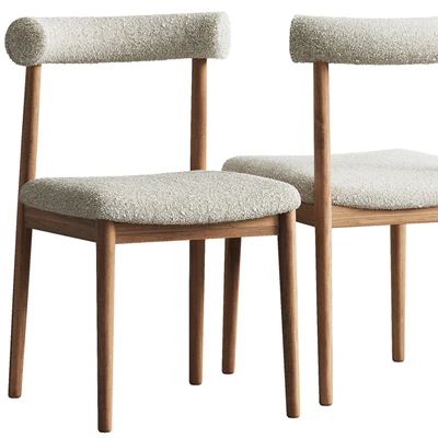 Westwing Collection Boucle Diego Chair — Вид 3