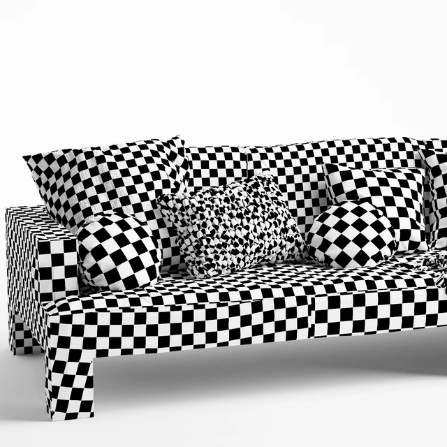 Alto Piano 3 Seater Sofa — Скачать