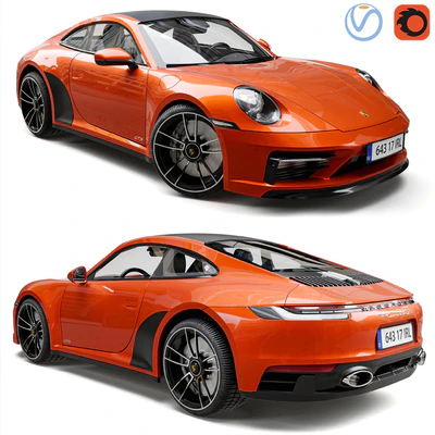 Porsche 911 Carrera 4 GTS 2022 — Вид 1
