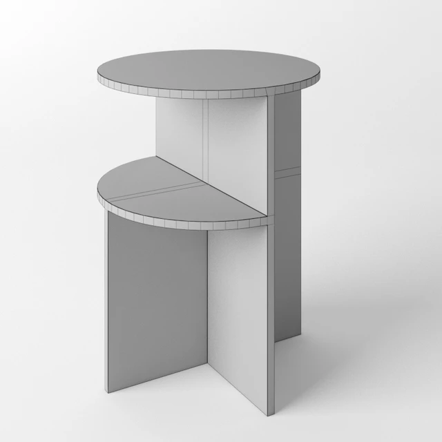 Muuto Halves Side Table — Скачать
