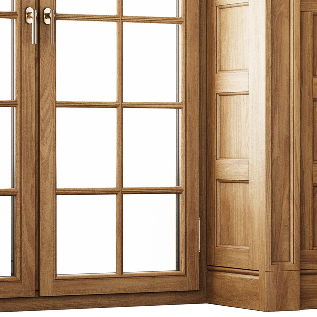 Classical Wooden Window/Door — Descargar